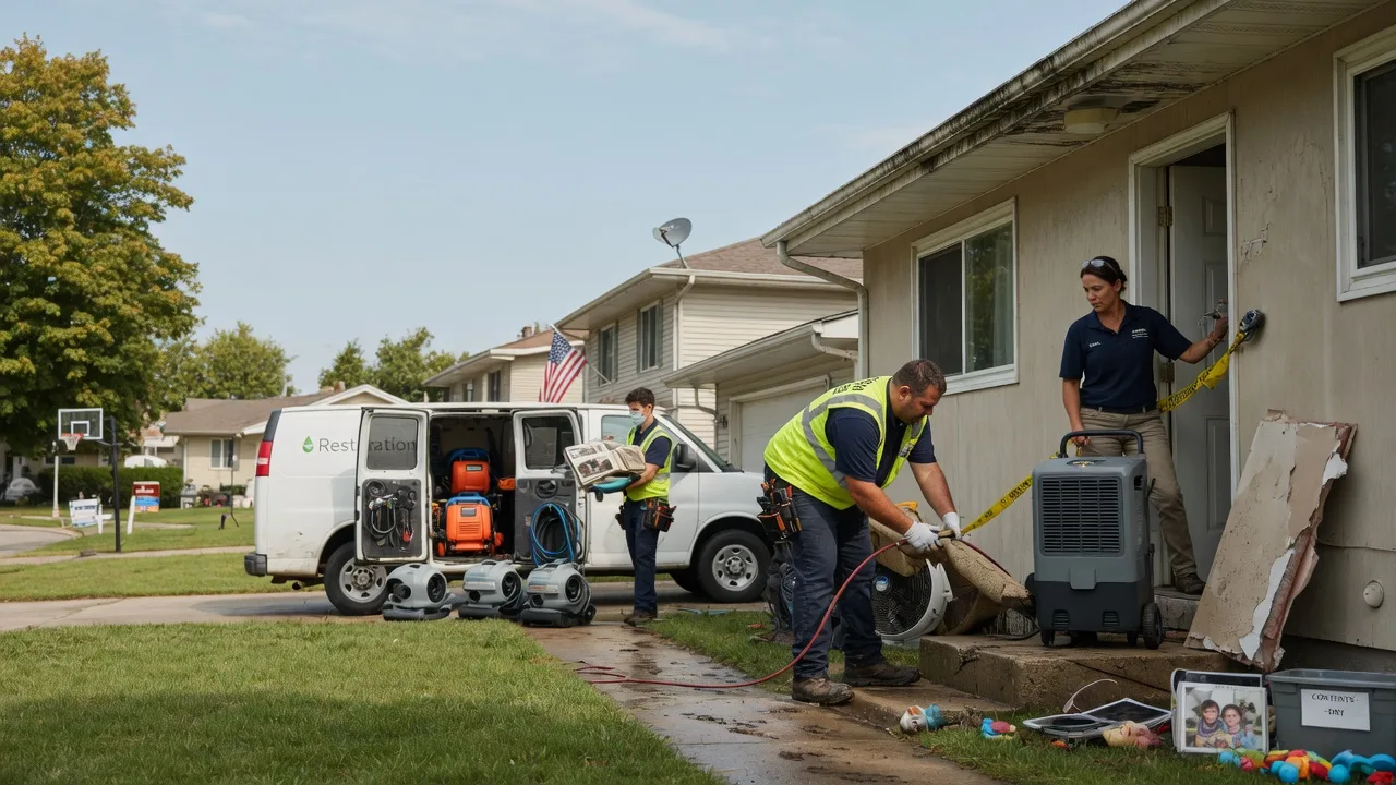 Water Damage Restoration in Broomes Island, MD near me